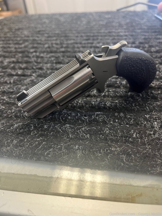 North American Arms PUG Stainless .22 Magnum Revolver NO CC FEE-img-7