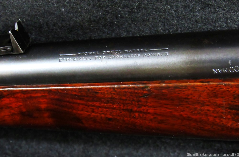 Winchester Model 1895  .405  British Proofs  Express Sight  Excellent  Bore-img-23