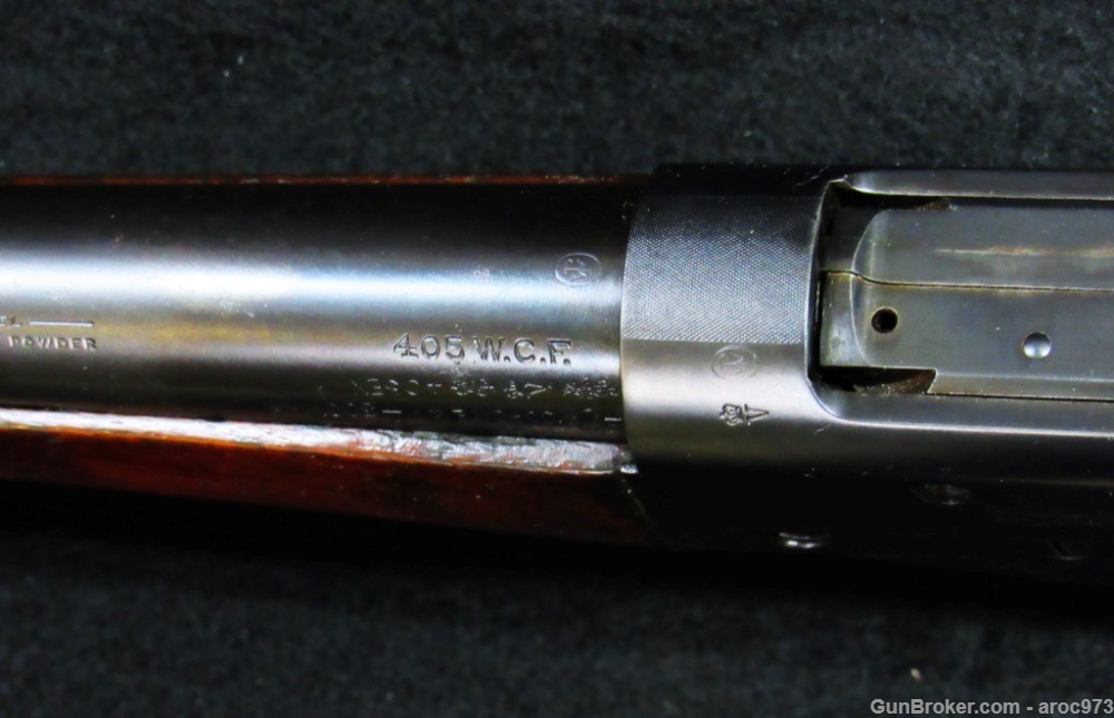 Winchester Model 1895  .405  British Proofs  Express Sight  Excellent  Bore-img-27