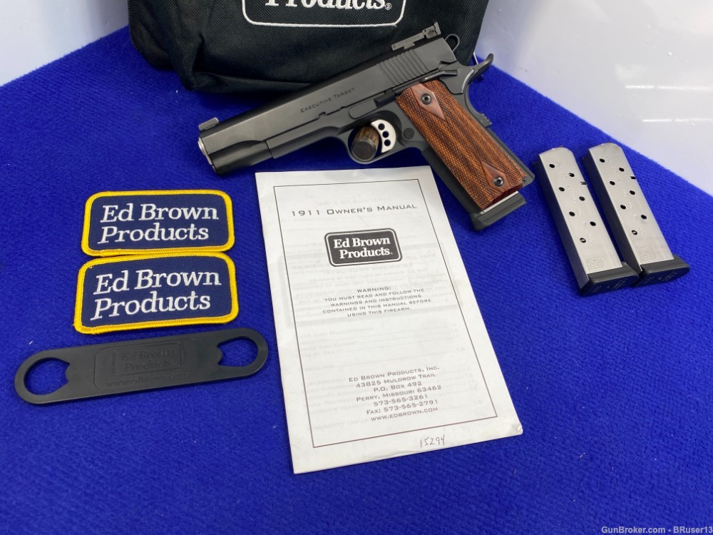 Ed Brown Executive Target .45acp 5" *BUILT FOR PERFORMANCE & EXTREME USE*-img-3