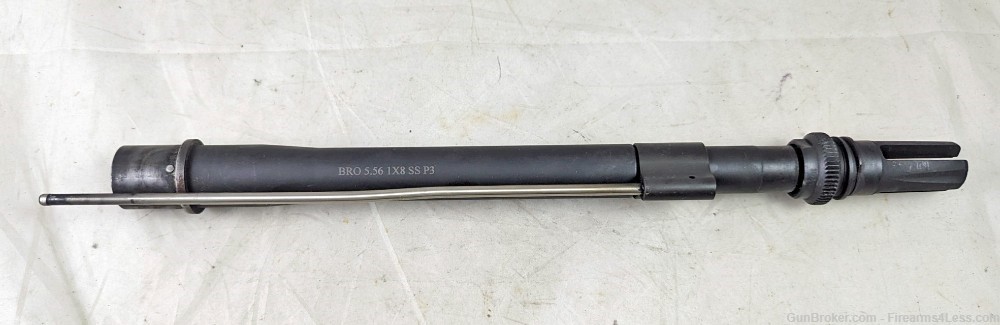 10.5" Black Rain Black Hole Weaponry AR15 5.56 Stainless Barrel Pistol SBR-img-0