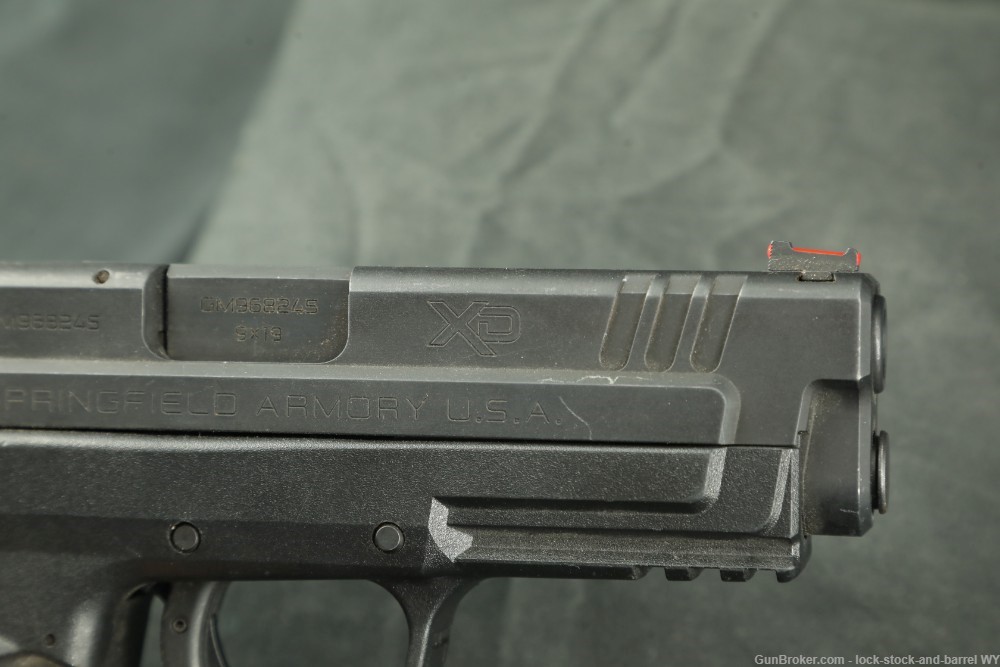 Springfield Armory XD-9 Mod.2 4.0 9mm Semi-Auto Striker Fired Pistol w Case-img-20