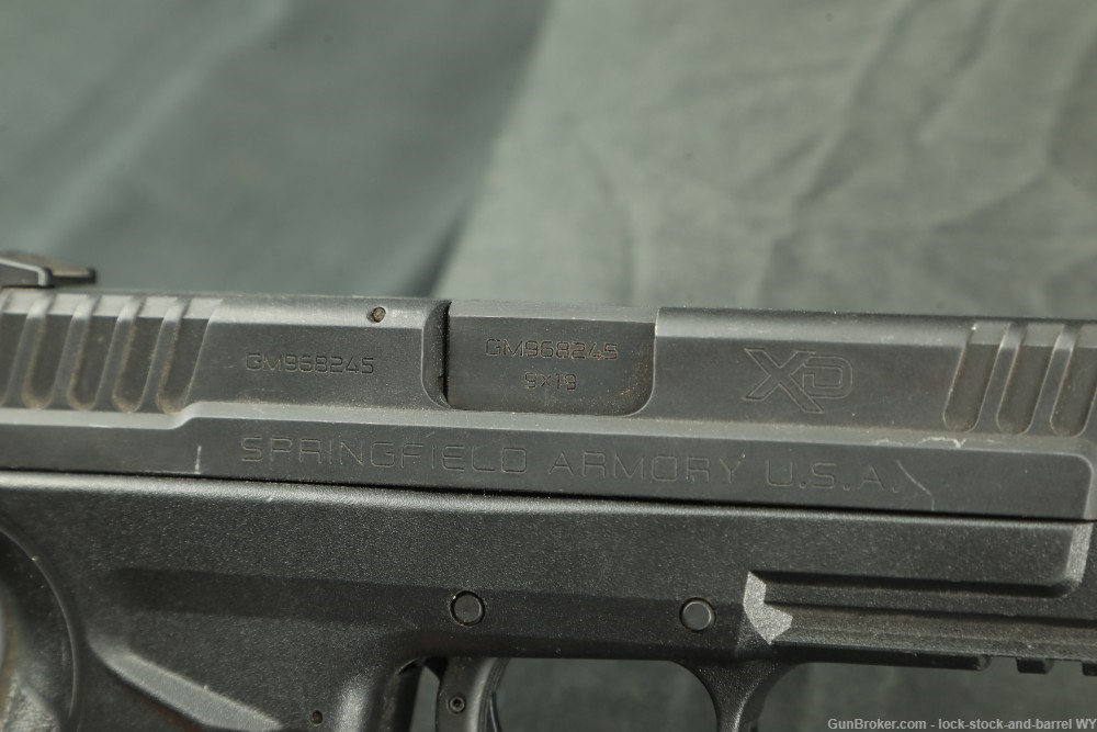 Springfield Armory XD-9 Mod.2 4.0 9mm Semi-Auto Striker Fired Pistol w Case-img-19