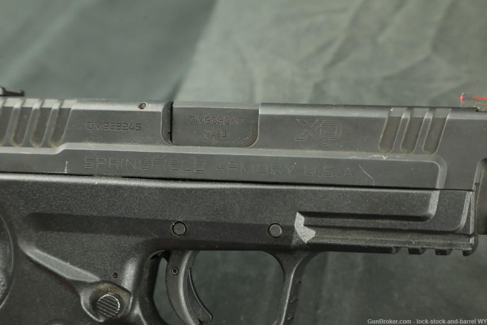 Springfield Armory XD-9 Mod.2 4.0 9mm Semi-Auto Striker Fired Pistol w Case-img-21