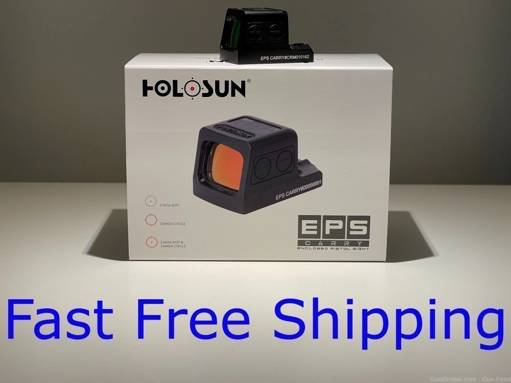 Holosun EPS Carry Red MRS Solar - Lowest Price - Make an Offer-img-0