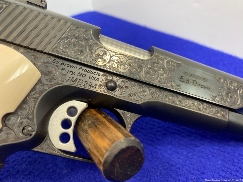 Ed Brown Classic Custom Centennial Edition .45ACP *HAND-RELIEF ENGRAVED* -img-26