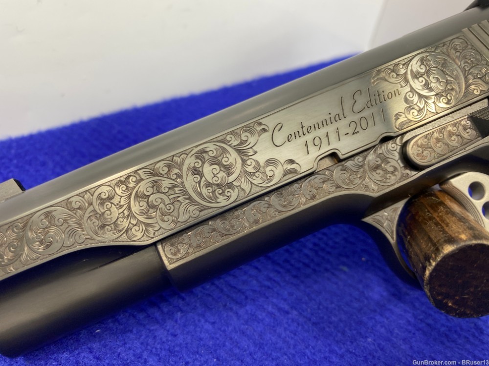 Ed Brown Classic Custom Centennial Edition .45ACP *HAND-RELIEF ENGRAVED* -img-14