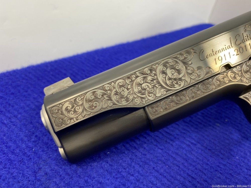 Ed Brown Classic Custom Centennial Edition .45ACP *HAND-RELIEF ENGRAVED* -img-16