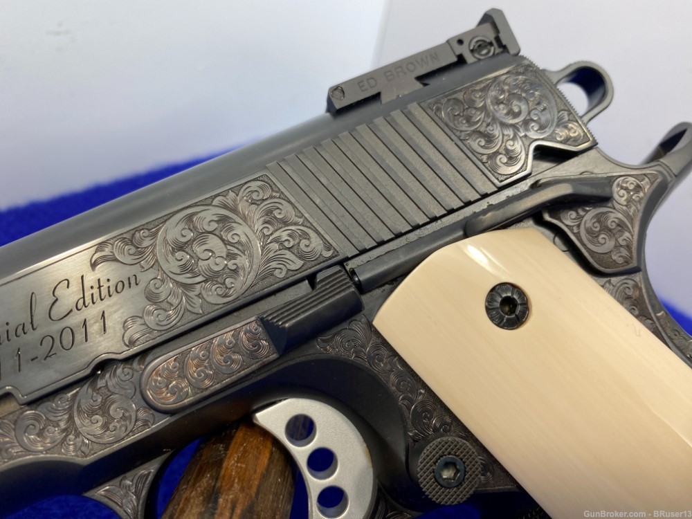 Ed Brown Classic Custom Centennial Edition .45ACP *HAND-RELIEF ENGRAVED* -img-10