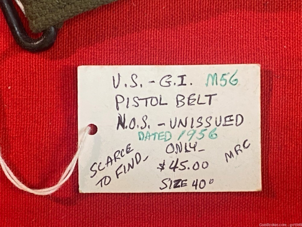 USGI M56 Pistol Belt-img-2