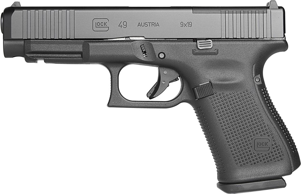 Glock G49 G5 9MM Pistol 15+1 4.49 G19-size Frame G17-size Slide Red-dot Rea-img-0