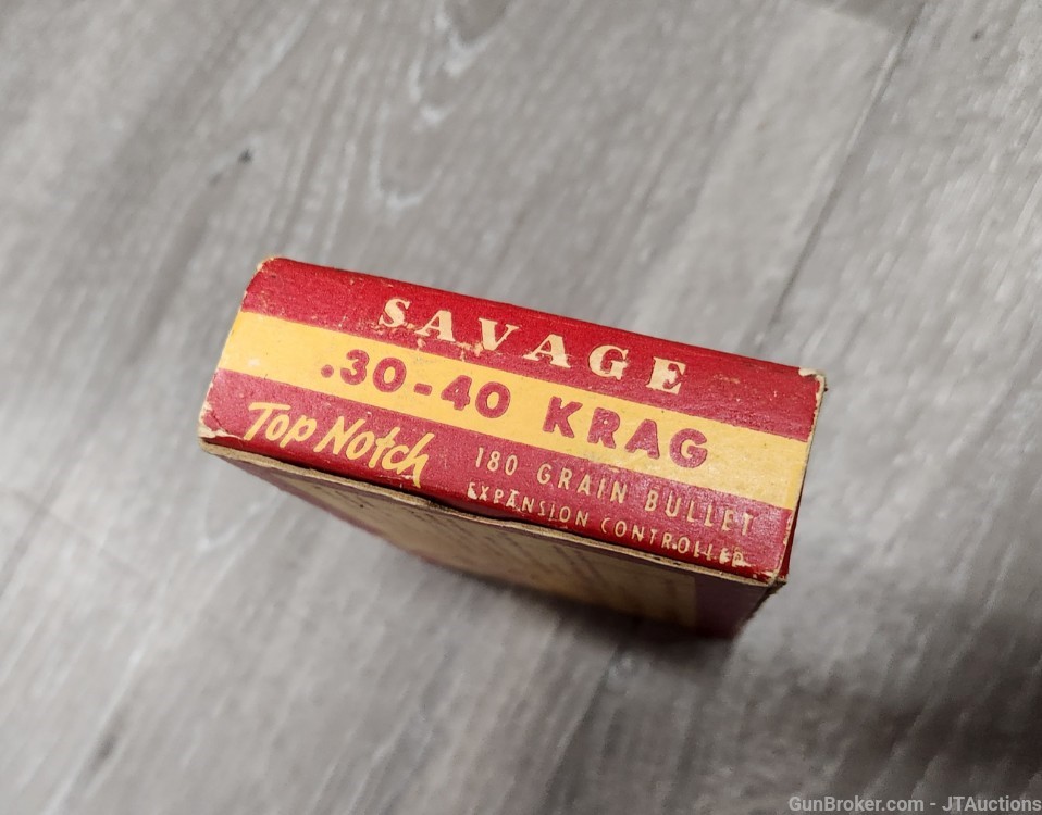 Savage 30-40 Krag 180 Grain Box of 20 Rounds-img-4