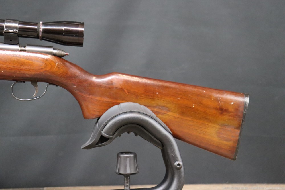 Remington 512 .22 LR Bolt Action Rifle w/ Leupold M8 Scope-img-7