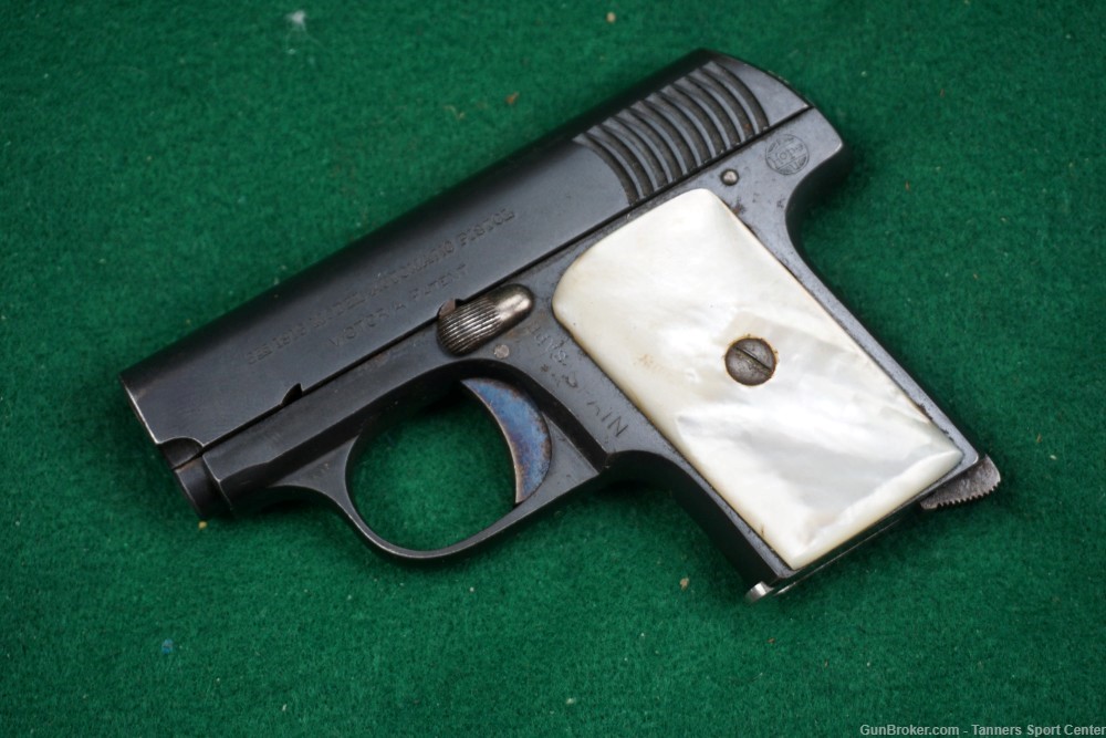Spanish Hope Model 1916 Vest Pocket 25 25acp w/ Mother of Pearl Grips-img-0