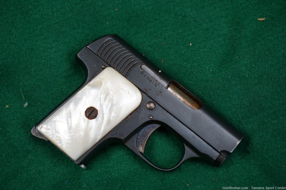 Spanish Hope Model 1916 Vest Pocket 25 25acp w/ Mother of Pearl Grips-img-11