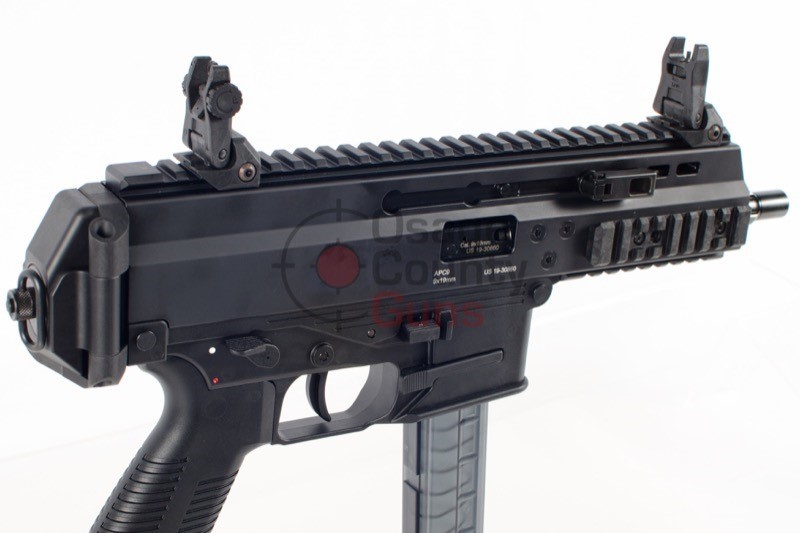 B&T APC9 Pro Pistol 9mm 30+1 Black 7"-img-4