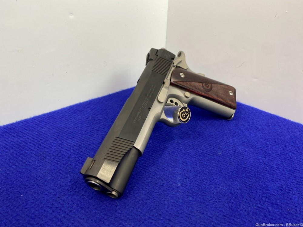 2013 Colt Combat Elite .45 ACP Blue/Stainless 5" *ABSOLUTELY STUNNING*-img-17