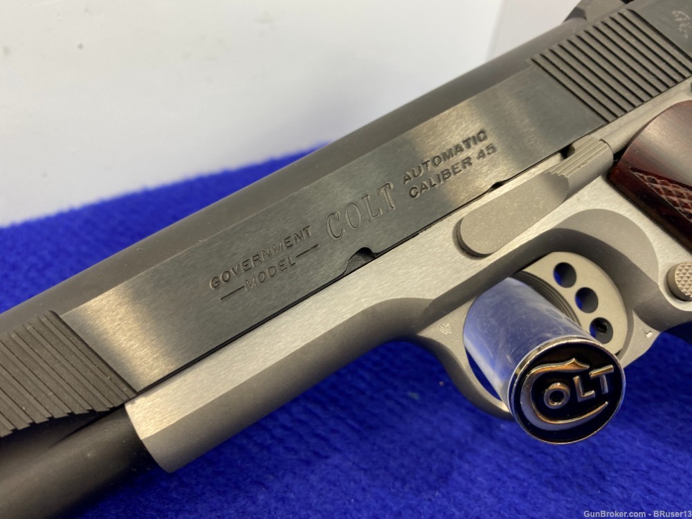 2013 Colt Combat Elite .45 ACP Blue/Stainless 5" *ABSOLUTELY STUNNING*-img-13