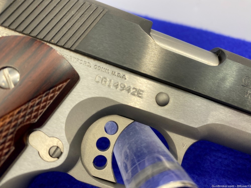 2013 Colt Combat Elite .45 ACP Blue/Stainless 5" *ABSOLUTELY STUNNING*-img-23