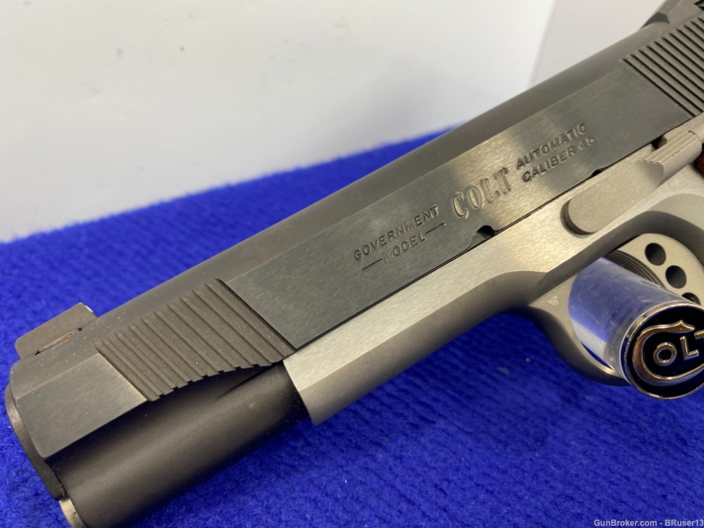 2013 Colt Combat Elite .45 ACP Blue/Stainless 5" *ABSOLUTELY STUNNING*-img-14