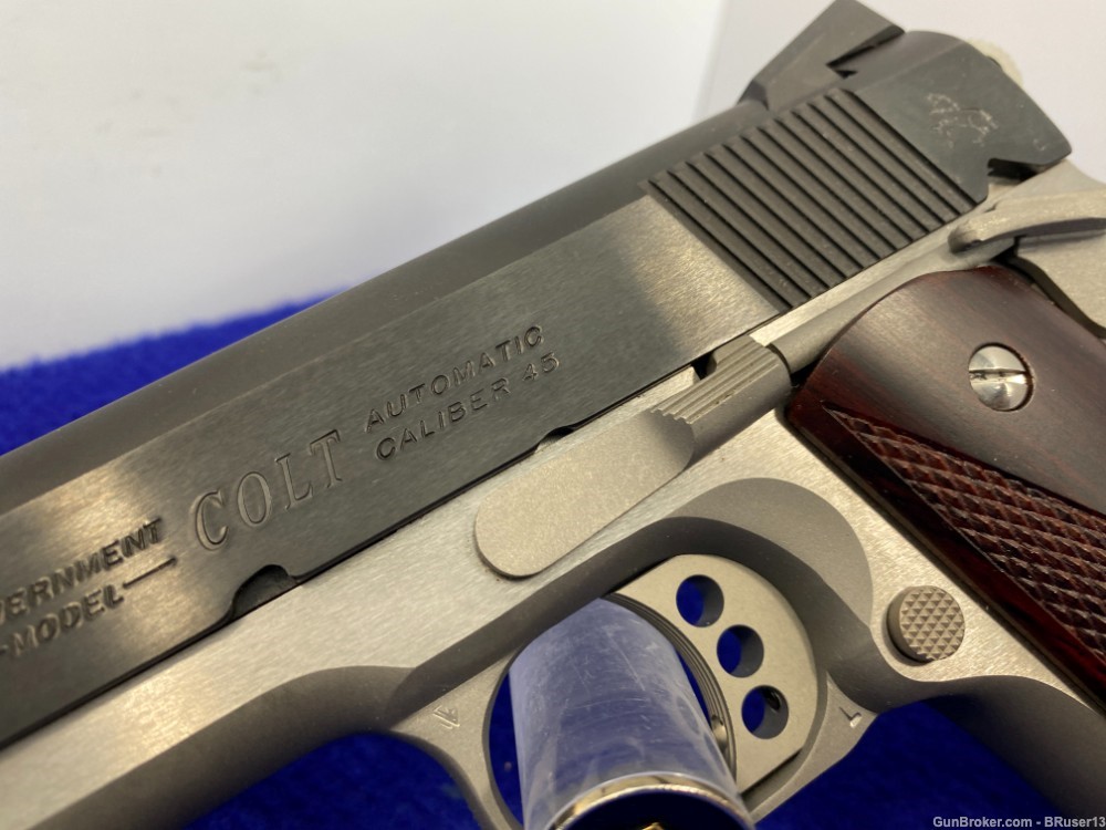 2013 Colt Combat Elite .45 ACP Blue/Stainless 5" *ABSOLUTELY STUNNING*-img-11
