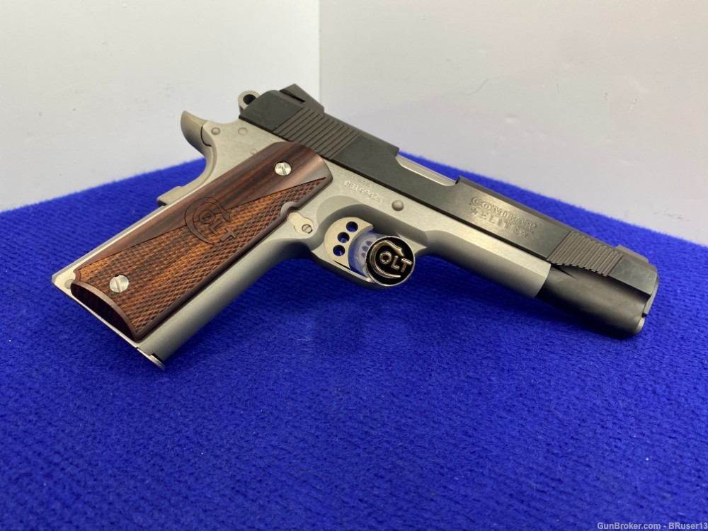 2013 Colt Combat Elite .45 ACP Blue/Stainless 5" *ABSOLUTELY STUNNING*-img-19