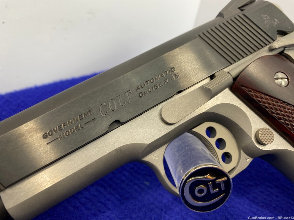 2013 Colt Combat Elite .45 ACP Blue/Stainless 5" *ABSOLUTELY STUNNING*-img-12
