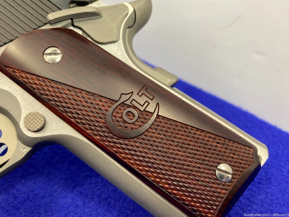2013 Colt Combat Elite .45 ACP Blue/Stainless 5" *ABSOLUTELY STUNNING*-img-7