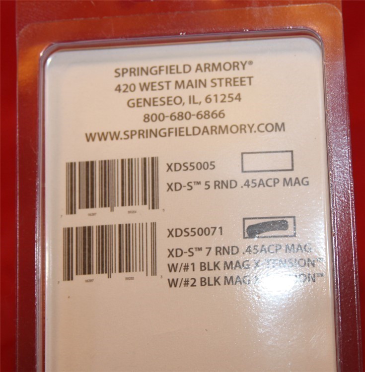 Springfield Armory XDS, .45ACP Magazine - NEW!-img-0