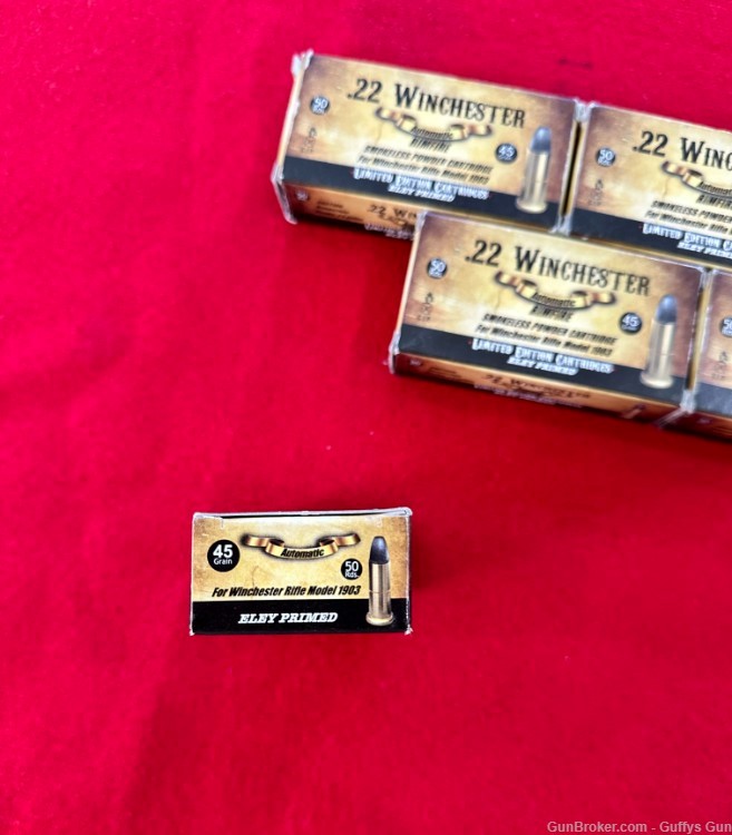 Aguila .22 Winchester Automatic - 45 GR (Model 1903 Rifle Only)-img-1