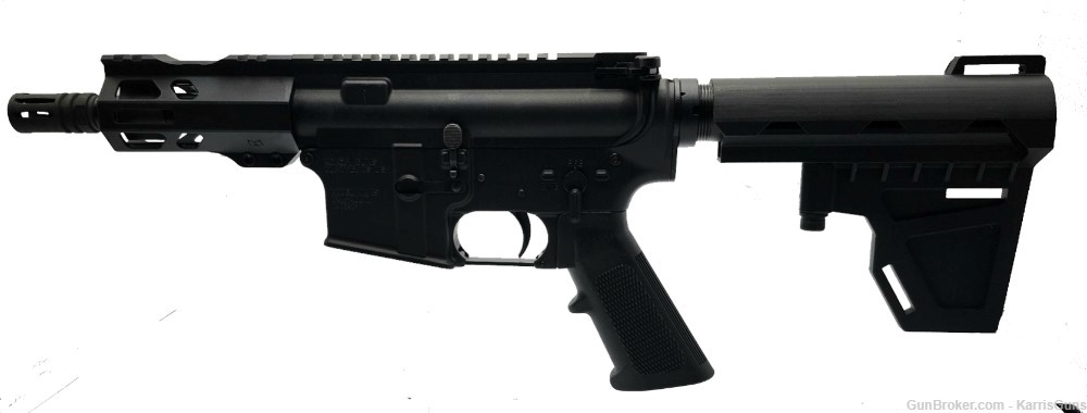 Konza AR15 5" 300 AAC Blackout Pistol w K Brace-img-1