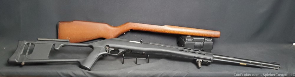 Marlin 60 .22LR Semi Auto Rifle with Pistol Grip Stock, Wood Stock -img-0
