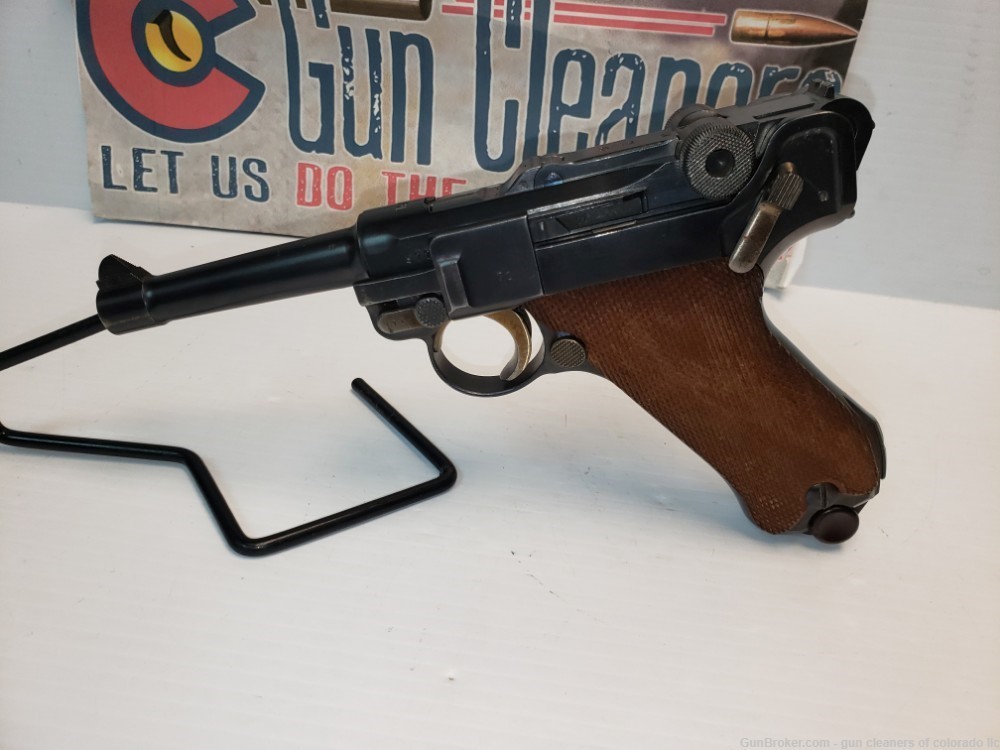 1936 S/42 MAUSER GERMAN LUGER W/ MATCHING NUMBERS-img-0