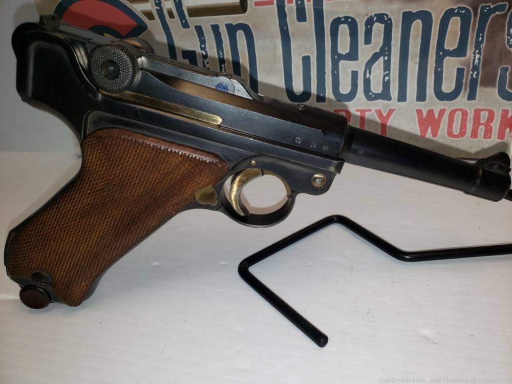 1936 S/42 MAUSER GERMAN LUGER W/ MATCHING NUMBERS-img-1