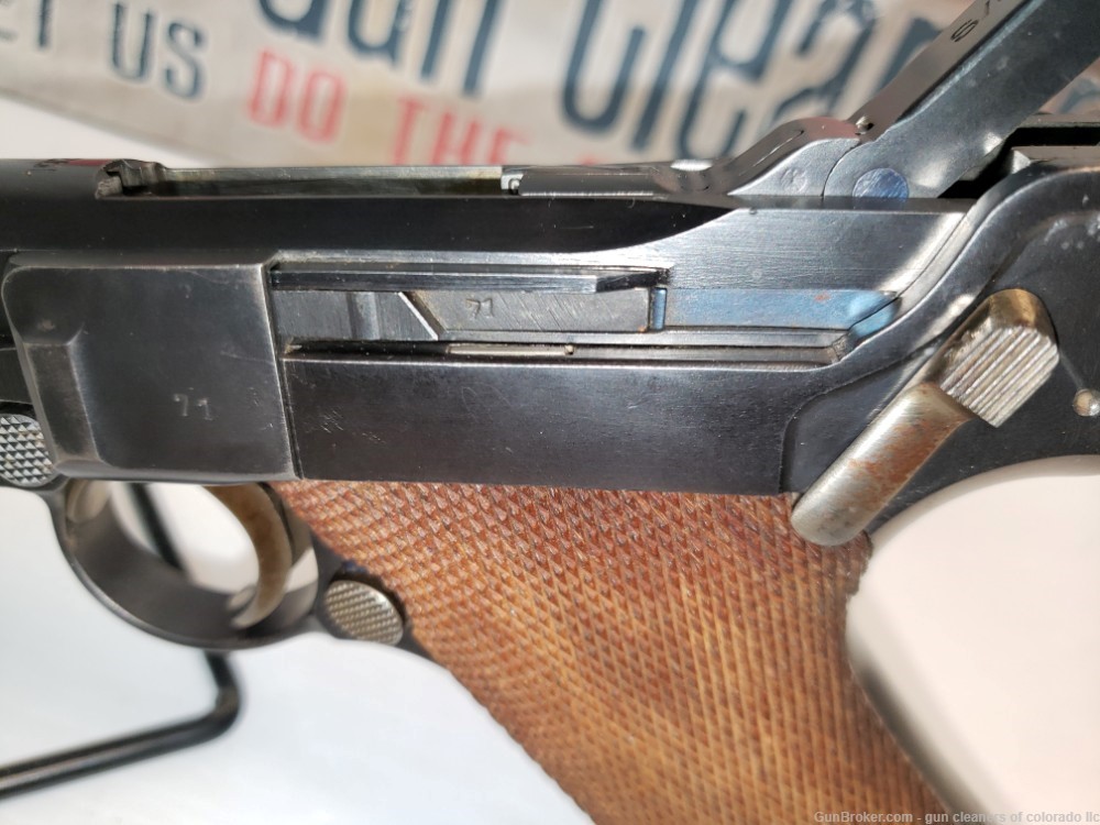1936 S/42 MAUSER GERMAN LUGER W/ MATCHING NUMBERS-img-2
