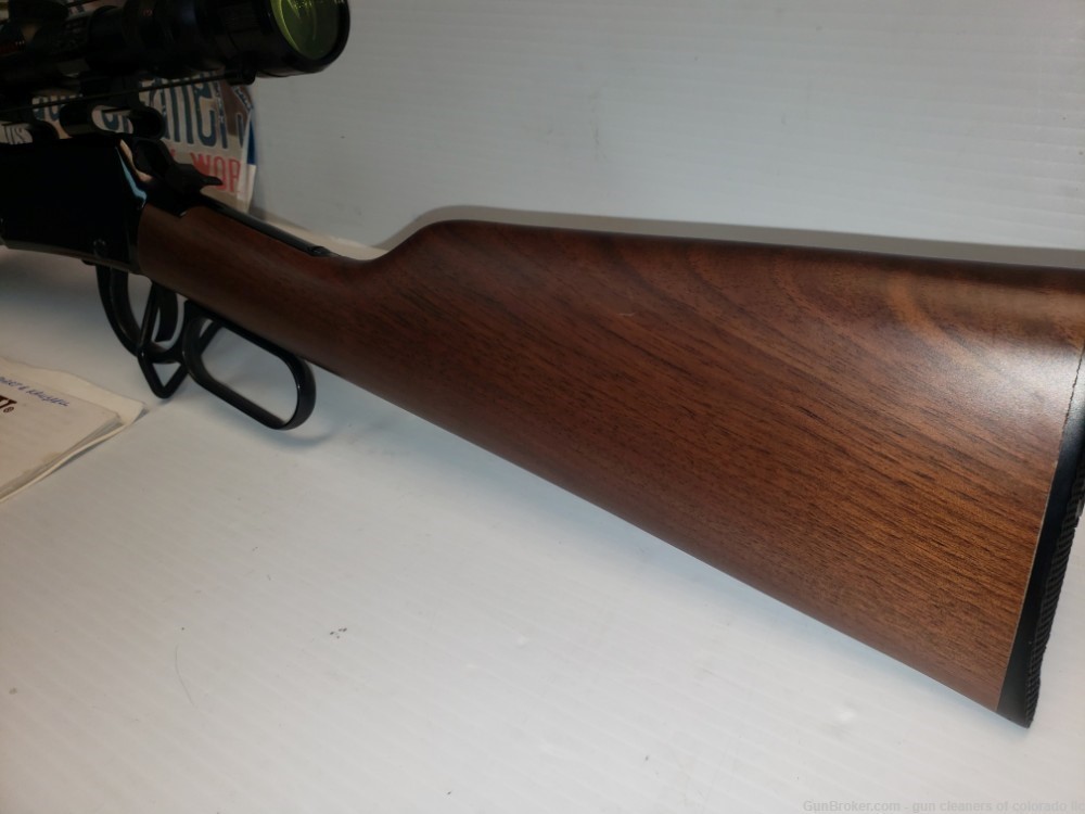 HENRY CLASSIC .22 LEVER ACTION WITH SIMMONS SCOPE-img-3