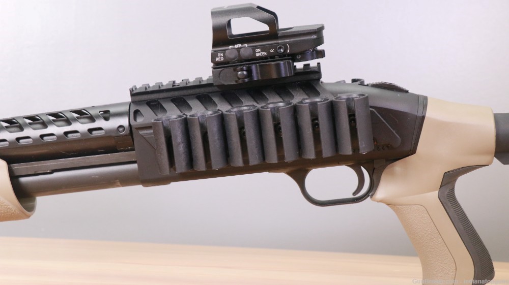 Mossberg 500 ATI Tactical 12 Gauge 18.5" 5+1 FDE Shotgun + Extras -img-11