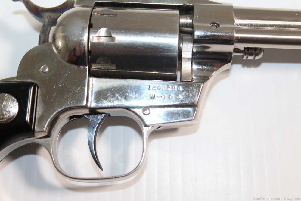 Hi High Standard Longhorn Double Nine .22 Cal 9 Shot W-104 Revolver NICKEL -img-21