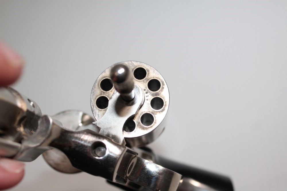 Hi High Standard Longhorn Double Nine .22 Cal 9 Shot W-104 Revolver NICKEL -img-44