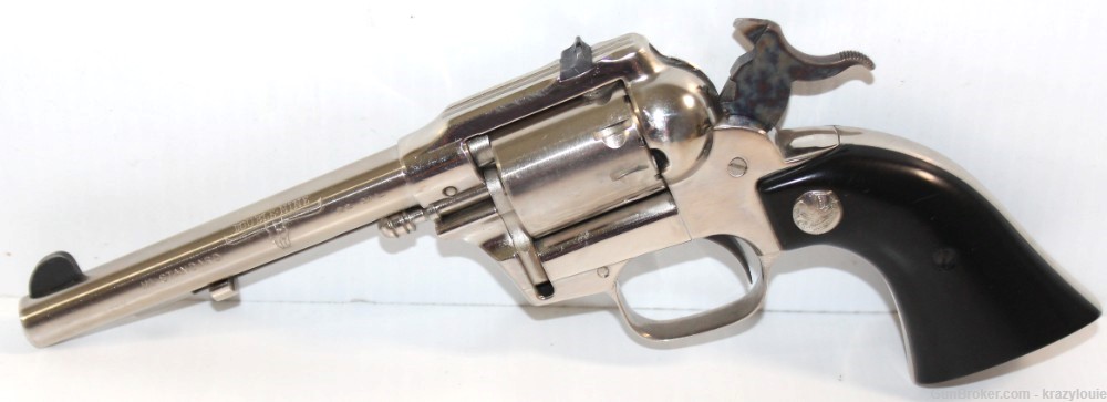Hi High Standard Longhorn Double Nine .22 Cal 9 Shot W-104 Revolver NICKEL -img-54