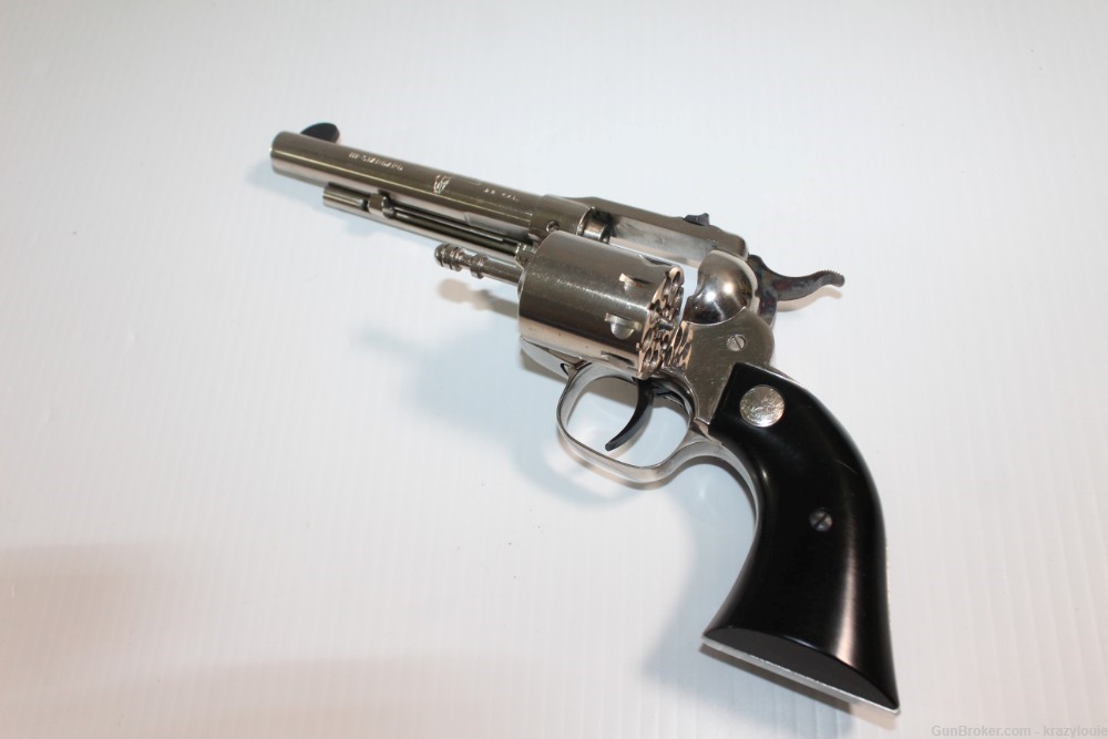 Hi High Standard Longhorn Double Nine .22 Cal 9 Shot W-104 Revolver NICKEL -img-38