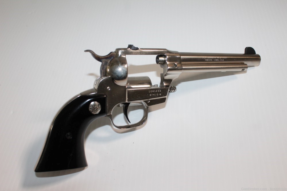 Hi High Standard Longhorn Double Nine .22 Cal 9 Shot W-104 Revolver NICKEL -img-41