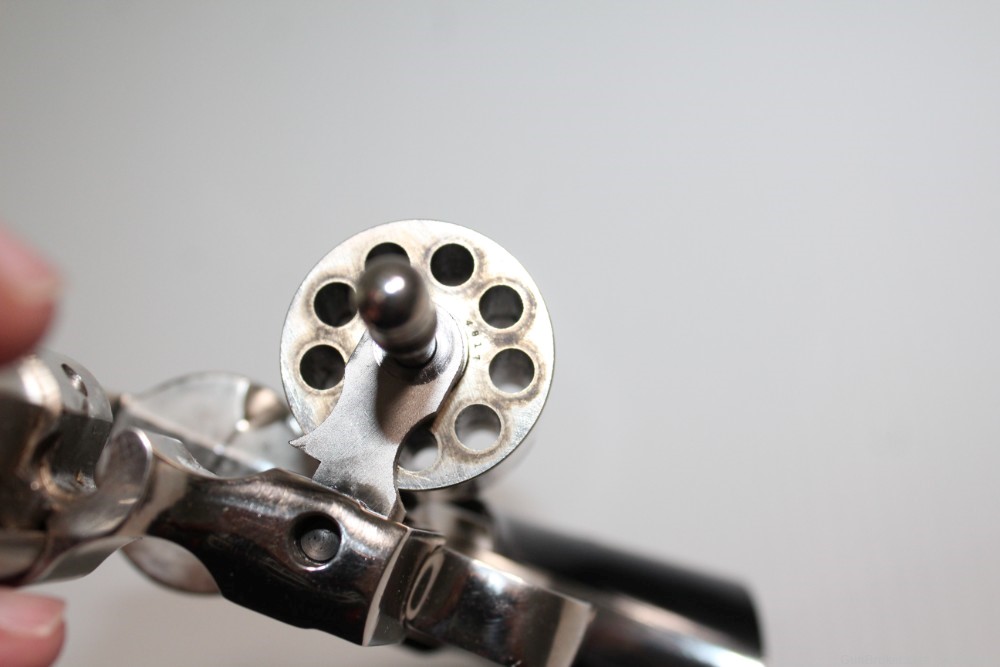 Hi High Standard Longhorn Double Nine .22 Cal 9 Shot W-104 Revolver NICKEL -img-43