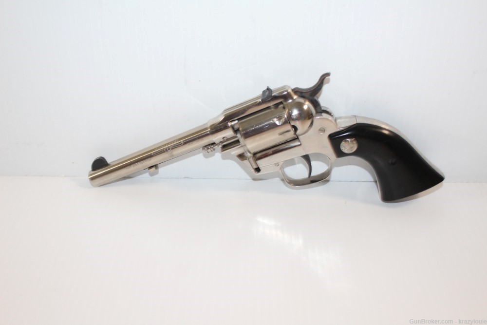 Hi High Standard Longhorn Double Nine .22 Cal 9 Shot W-104 Revolver NICKEL -img-14