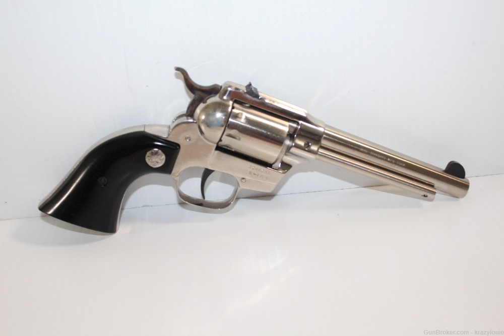 Hi High Standard Longhorn Double Nine .22 Cal 9 Shot W-104 Revolver NICKEL -img-13
