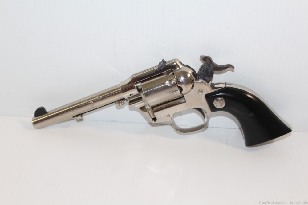 Hi High Standard Longhorn Double Nine .22 Cal 9 Shot W-104 Revolver NICKEL -img-53