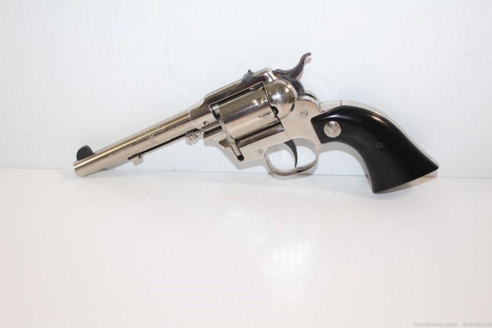 Hi High Standard Longhorn Double Nine .22 Cal 9 Shot W-104 Revolver NICKEL -img-15