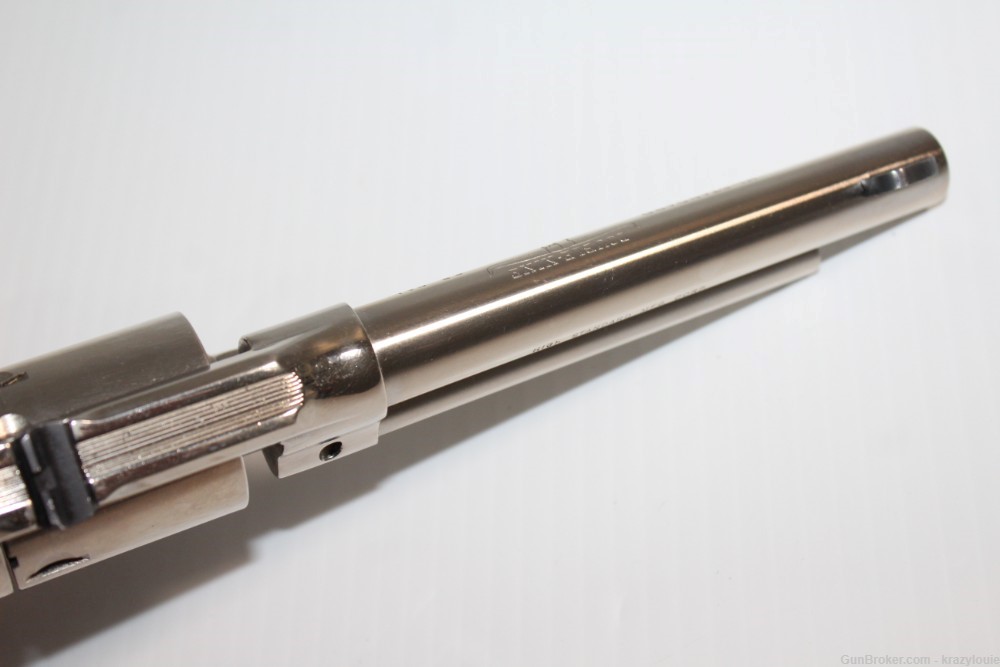 Hi High Standard Longhorn Double Nine .22 Cal 9 Shot W-104 Revolver NICKEL -img-37