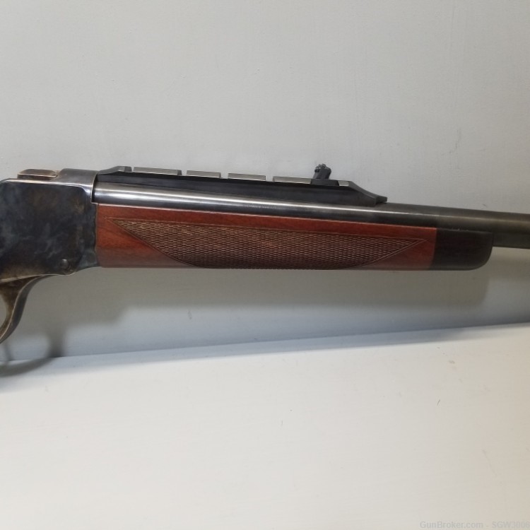 A. UBERTI 1885 COURTNEY STALKING RIFLE 45-70 24" SINGLE SHOT-img-3
