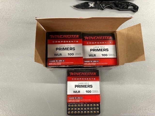 Primers Large Rifle Primers 1000 Winchester -img-0